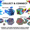 image:imageShashibo DODECA Magnetic Puzzle Cube Stress Relief Fidget ToyBlue Crystal