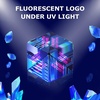 image:imageShashibo DODECA Magnetic Puzzle Cube Stress Relief Fidget ToyBlue Crystal
