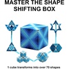 image:imageShashibo DODECA Magnetic Puzzle Cube Stress Relief Fidget ToyBlue Planet