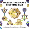 image:imageShashibo DODECA Magnetic Puzzle Cube Stress Relief Fidget ToyTechnicolor