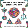 image:imageShashibo DODECA Magnetic Puzzle Cube Stress Relief Fidget ToyWater Color