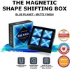 image:imageShashibo Shape Shifting Box  AwardWinning Patented Fidget Cube w 36 Rare Earth Magnets  Transforms Into Over 70 Shapes Gift Box Download Fun in Motion Toys Mobile App Blue Planet 4 Pack