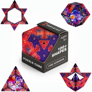 image:imageShashibo DODECA Magnetic Puzzle Cube Stress Relief Fidget ToyFire Goddess