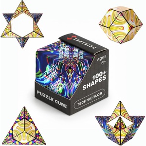 image:imageShashibo DODECA Magnetic Puzzle Cube Stress Relief Fidget ToyTechnicolor