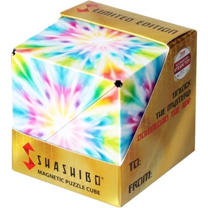 image:imageShashibo DODECA Magnetic Puzzle Cube Stress Relief Fidget ToyTie Dye Twist