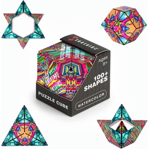 image:imageShashibo DODECA Magnetic Puzzle Cube Stress Relief Fidget ToyWater Color