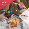 image:imageCUBENDI Geometric Origami Puzzle  Infinity Fidget Cube for Adults Kids amp Teens  Mesmerizing amp Magnetic Shape Shifting Box w48 Rare Earth Magnets  by Fun in Motion Toys TwistTwist