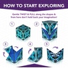 image:imageDuomoto Magnetic Transforming Cube  Shape Shifting Double Creativity Puzzle w 96 Rare Earth Magnets  Transforms Into Over 100 Shapes  by Fun in Motion Toys  Creators of Shashibo amp CubendiDeluge