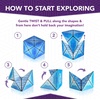 image:imageDuomoto Magnetic Transforming Cube  Shape Shifting Double Creativity Puzzle w 96 Rare Earth Magnets  Transforms Into Over 100 Shapes  by Fun in Motion Toys  Creators of Shashibo amp CubendiSubzero
