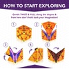 image:imageDuomoto Magnetic Transforming Cube  Shape Shifting Double Creativity Puzzle w 96 Rare Earth Magnets  Transforms Into Over 100 Shapes  by Fun in Motion Toys  Creators of Shashibo amp CubendiInferno