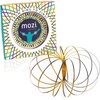 image:imageMozi Geometric Magic Flow Bracelet  Easy to Use  3D Bracelet Spiral Toy Spinning Bracelet Spiral for Children and Adults White SplatterBlack  Gold