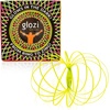 image:imageMozi Geometric Magic Flow Bracelet  Easy to Use  3D Bracelet Spiral Toy Spinning Bracelet Spiral for Children and Adults White SplatterGlowing Yellow