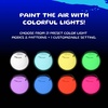 image:imageSPIN BALLS Glow0 LED Poi  USB Rechargeable w 22 Vibrant Color Light Modes amp Patterns  Durable SoftCore Spinning Balls wAdjustable Leashes amp DoubleLoop HandlesVersion 2