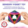 image:imageShashibo Karmagami Boho Sensory Toy for Kids  Kaleidocycle Fidget Toy for Adults to Stay Calm amp Focused  TearResistant Desk Manipulative Gadget Ages 4