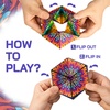 image:imageShashibo Karmagami Boho Sensory Toy for Kids  Kaleidocycle Fidget Toy for Adults to Stay Calm amp Focused  TearResistant Desk Manipulative Gadget Ages 4