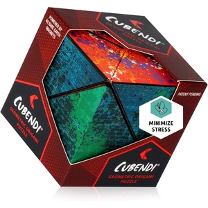 image:imageCUBENDI Geometric Origami Puzzle  Infinity Fidget Cube for Adults Kids amp Teens  Mesmerizing amp Magnetic Shape Shifting Box w48 Rare Earth Magnets  by Fun in Motion Toys TwistTwist