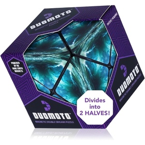 image:imageDuomoto Magnetic Transforming Cube  Shape Shifting Double Creativity Puzzle w 96 Rare Earth Magnets  Transforms Into Over 100 Shapes  by Fun in Motion Toys  Creators of Shashibo amp CubendiDeluge