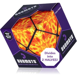 image:imageDuomoto Magnetic Transforming Cube  Shape Shifting Double Creativity Puzzle w 96 Rare Earth Magnets  Transforms Into Over 100 Shapes  by Fun in Motion Toys  Creators of Shashibo amp CubendiInferno
