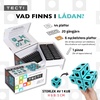 image:imageTECTI Kinetic Building System  Cubes with Seismic Moves  Consists of 3Dimensional Interconnected Cubes  Build Over 50 Dynamic Structures  by Fun in Motion Toys