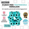 image:imageTECTI Kinetic Building System  Cubes with Seismic Moves  Consists of 3Dimensional Interconnected Cubes  Build Over 50 Dynamic Structures  by Fun in Motion Toys